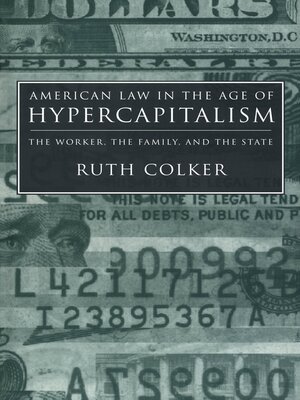 cover image of American Law in the Age of Hypercapitalism